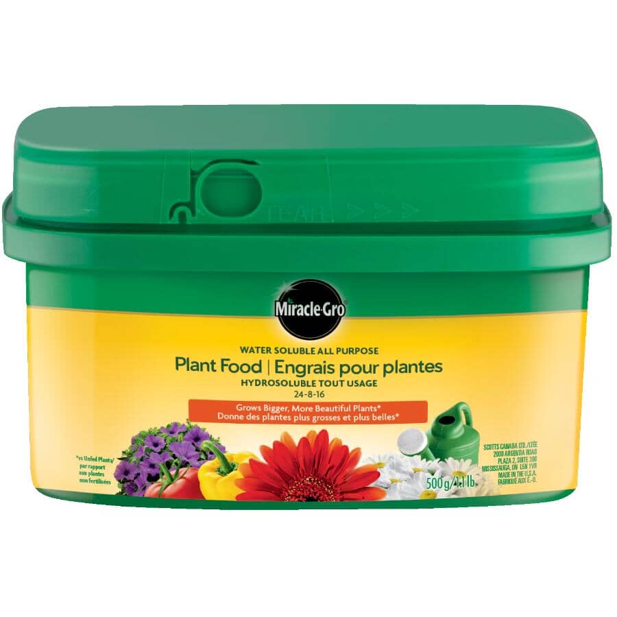 500g 24-8-16 Water Soluble All Purpose Plant Fertilizer