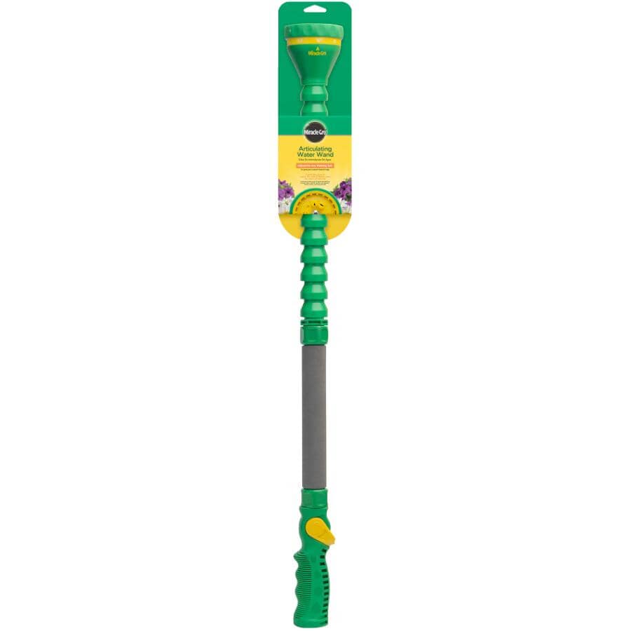 9 Pattern Articulating Water Wand - Green, 28"