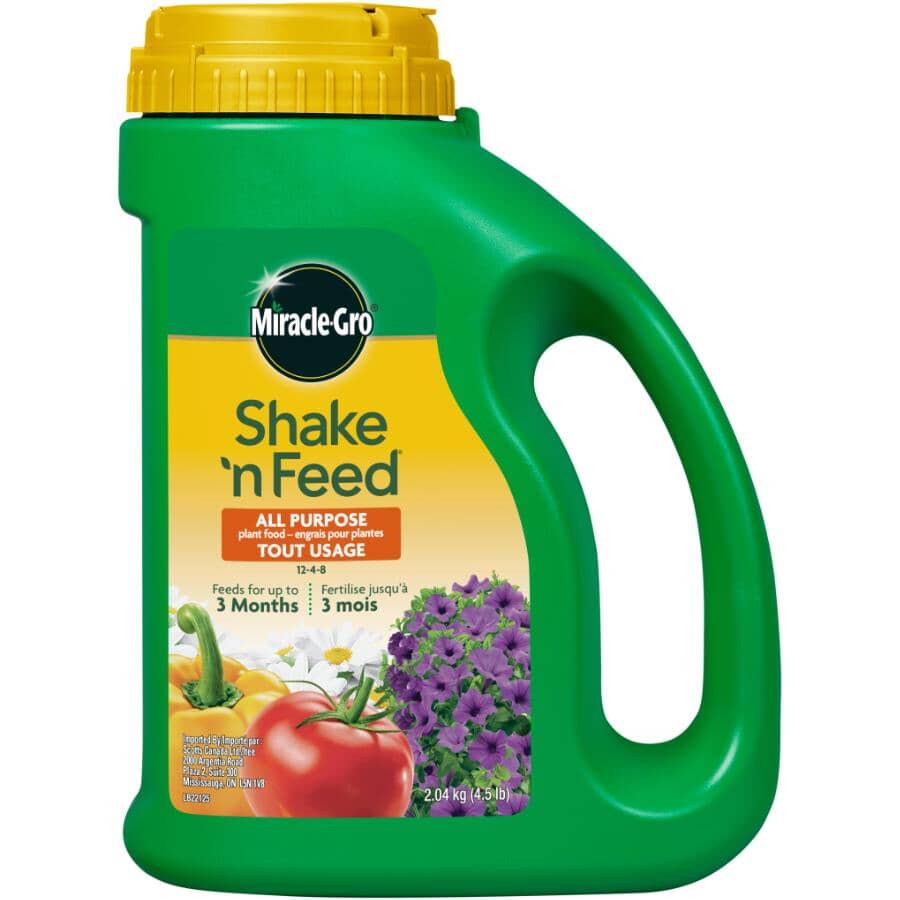 Shake 'n Feed All Purpose Plant Food - 12-4-8, 2.04 kg