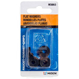 1/4" Regular Flat Faucet Washers - 6 Pack