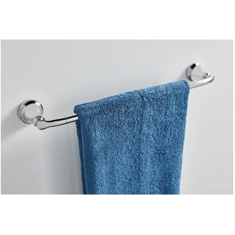 18" Hilliard Towel Bar - Chrome