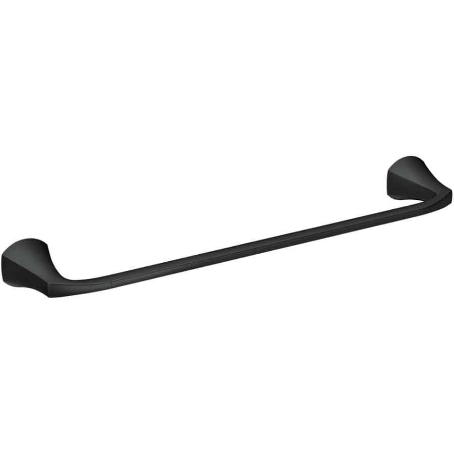 24" Lindor Towel Bar - Matte Black