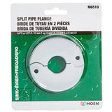 3/4" Copper or 1/2"IPS Split Pipe Flange - Chrome Plated Steel