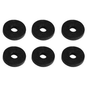 3/8" Regular Flat Faucet Washers - 6 Pack