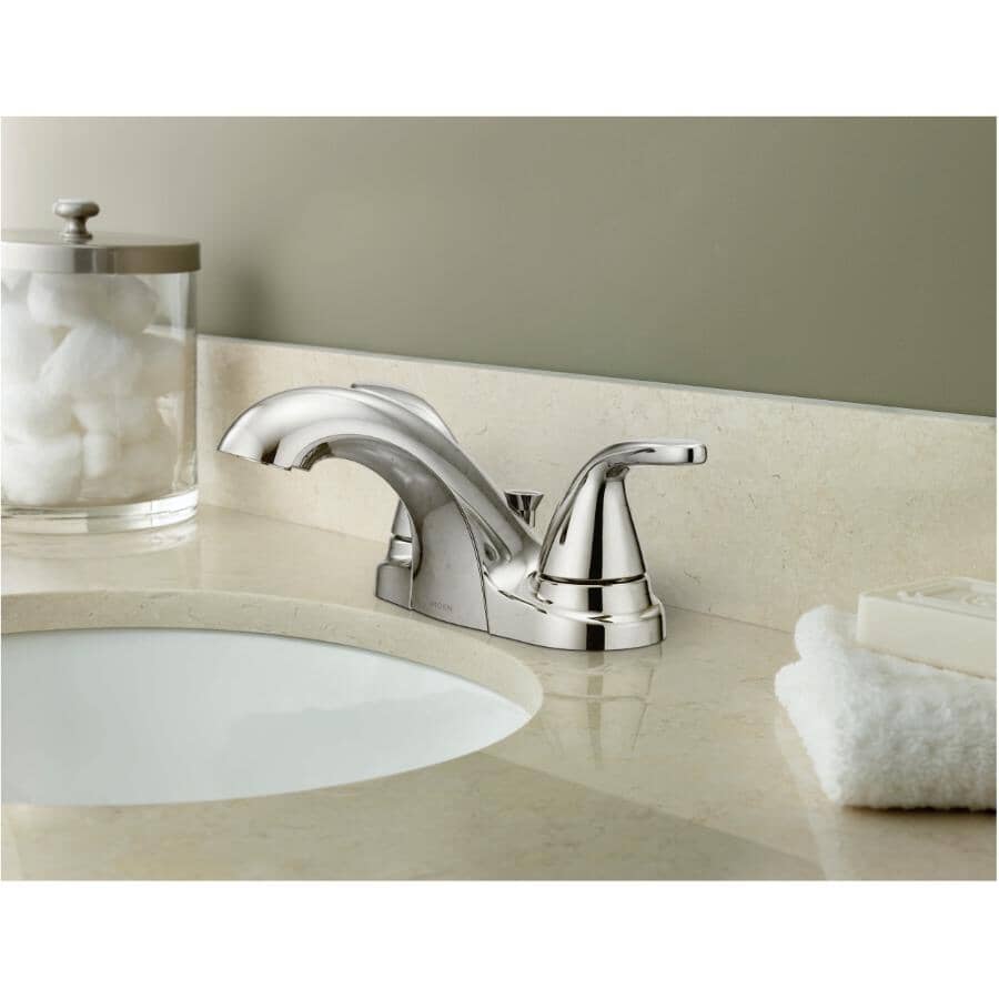 Adler 2 Handle Centerset Lavatory Faucet - Chrome