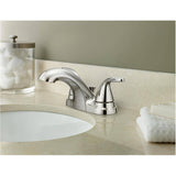 Adler 2 Handle Centerset Lavatory Faucet - Chrome