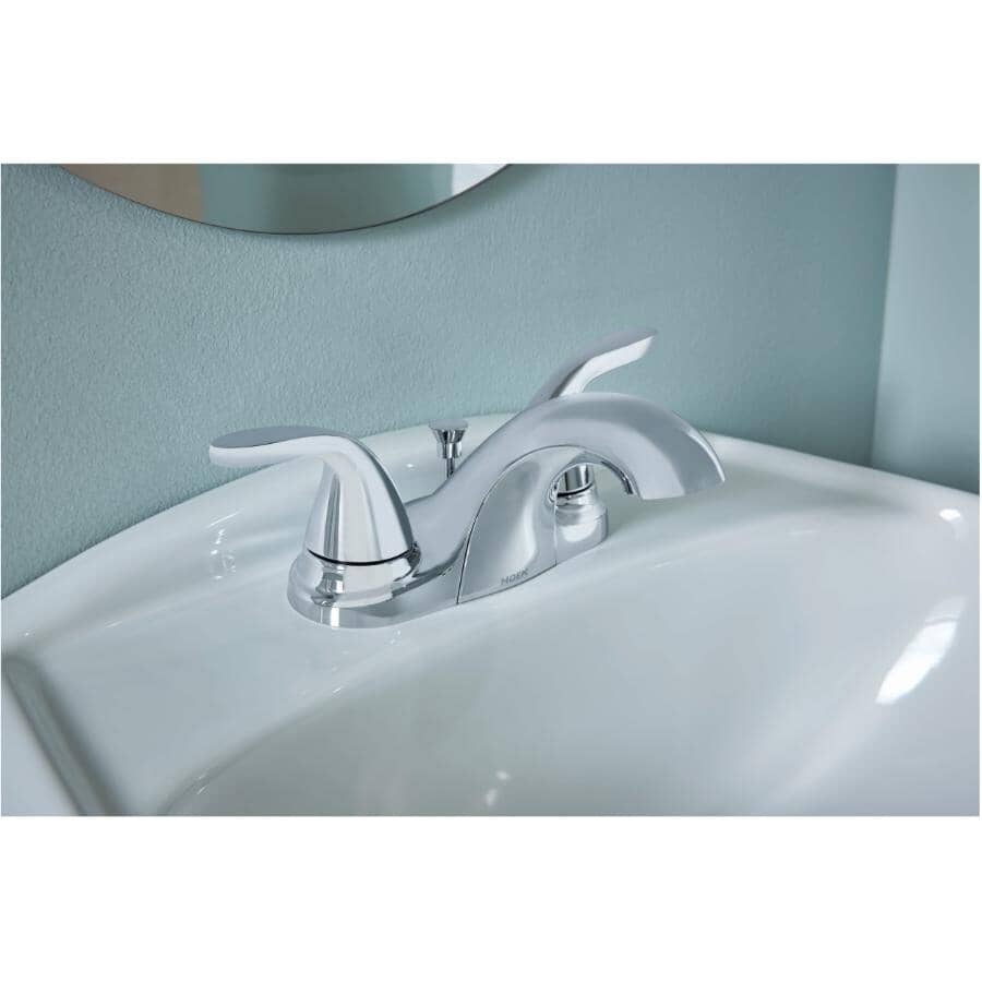 Adler 2 Handle Centerset Lavatory Faucet - Chrome