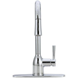 Adler Single Handle Pull-Down Kitchen Faucet - Chrome