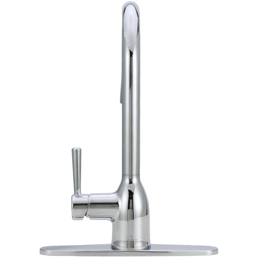 Adler Single Handle Pull-Down Kitchen Faucet - Chrome