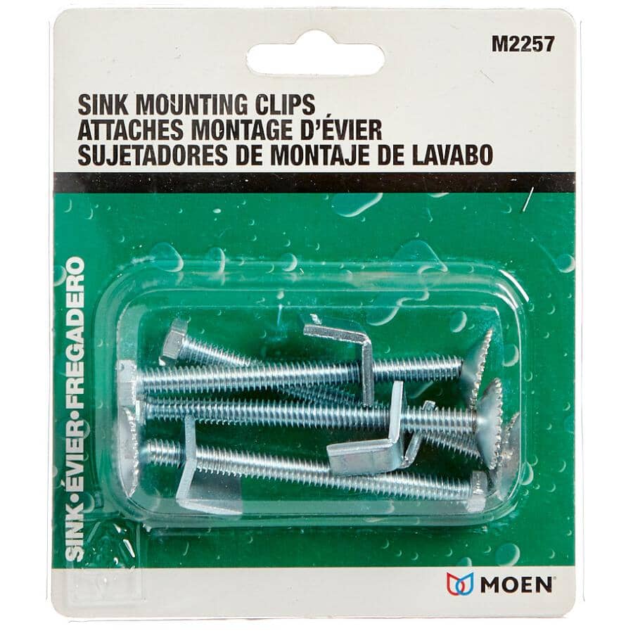 Basin Mounting Clamps - 4 Pack