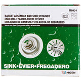 Complete Sink Stainer Assembly - Stainless Steel