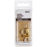 Compression Faucet Sleeves with 3/8" Brass Stiffeners