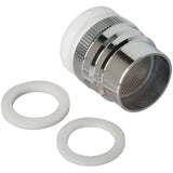 Dishwasher Aerator Snap Fitting - with 2 Washers