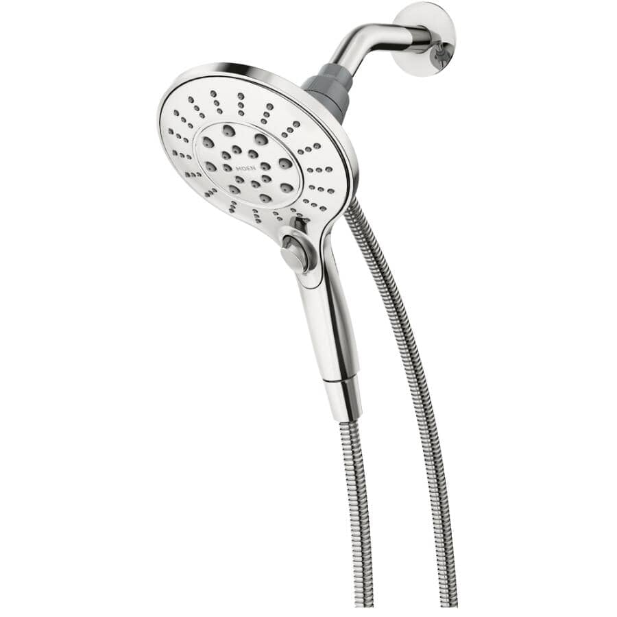 Engage 6 Setting Handheld Showerhead - with Magentix + Push Button, Chrome