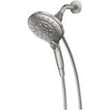 Engage 6 Setting Handheld Showerhead - with Magnetix + Push Button, Spot Resist Brushed Nickel