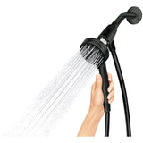 Engage 6 Setting Handheld Showerhead - with Magnetix, Matte Black, 3.5" Dia