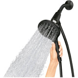 Engage 6 Setting Handheld Showerhead - with Magnetix, Matte Black, 5.5" Dia