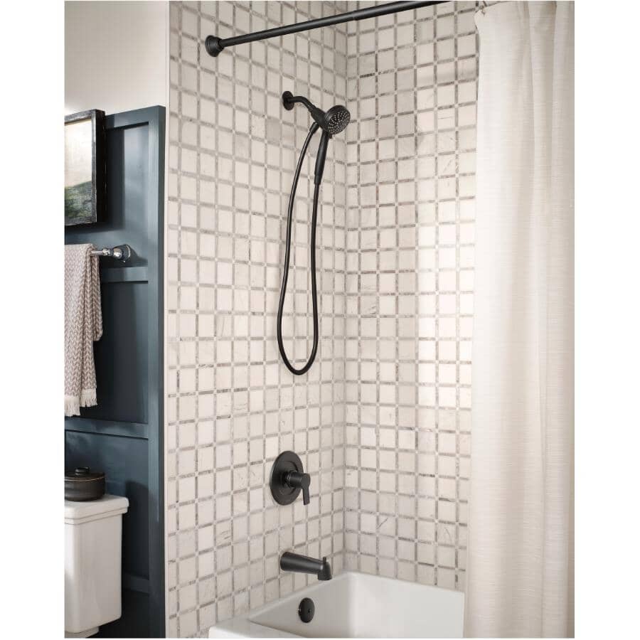Engage 6 Setting Handheld Showerhead - with Magnetix, Matte Black, 3.5" Dia
