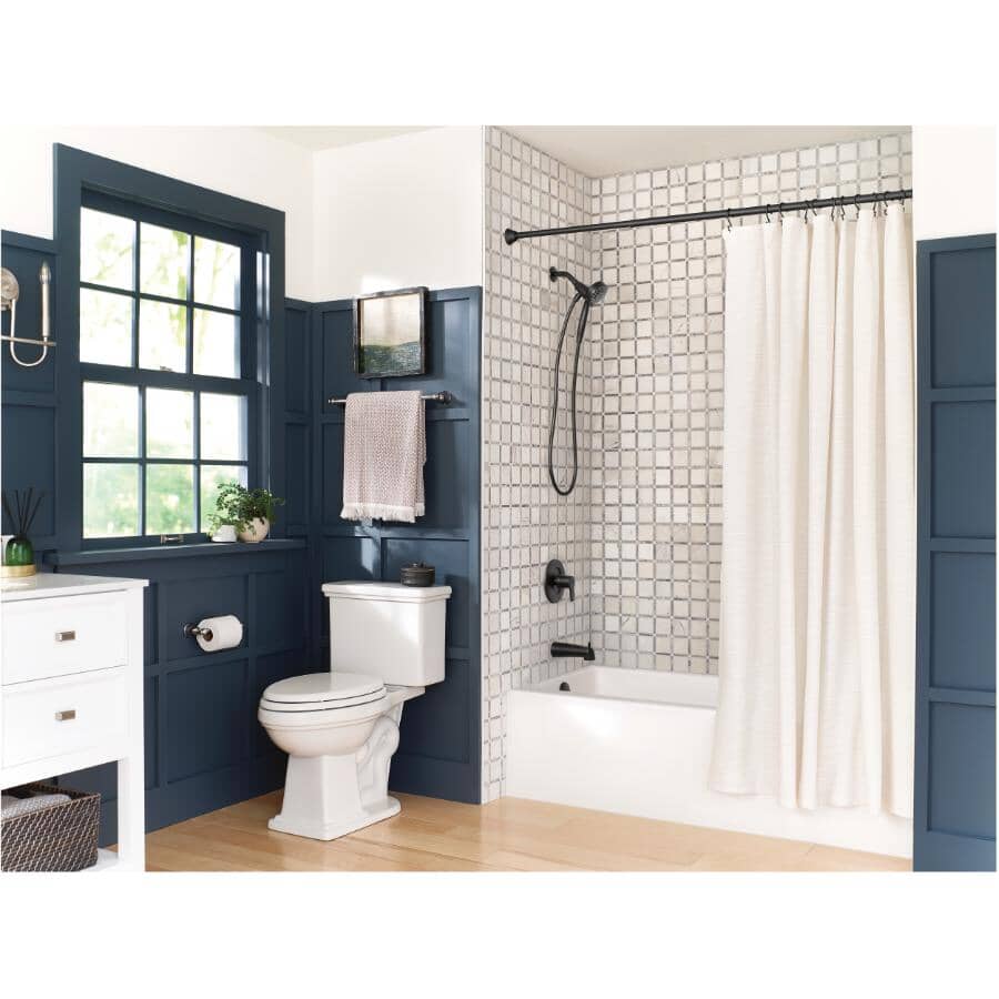 Engage 6 Setting Handheld Showerhead - with Magnetix, Matte Black, 3.5" Dia