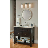 Gibson 2 Handle Centerset Lavatory Faucet - Spot Resist Brushed Nickel