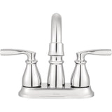 Hilliard 2 Handle Centerset Lavatory Faucet - with High Arc Swivel Spout, Chrome