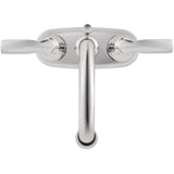 Hilliard 2 Handle Centerset Lavatory Faucet - with High Arc Swivel Spout, Chrome