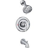 Hilliard Single Handle Pressure Balanced Tub & Shower Faucet - Chrome