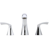Lindor 2 Handle Widespread Lavatory Faucet - Chrome