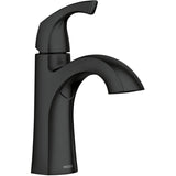 Lindor Single Handle Lavatory Faucet - Matte Black