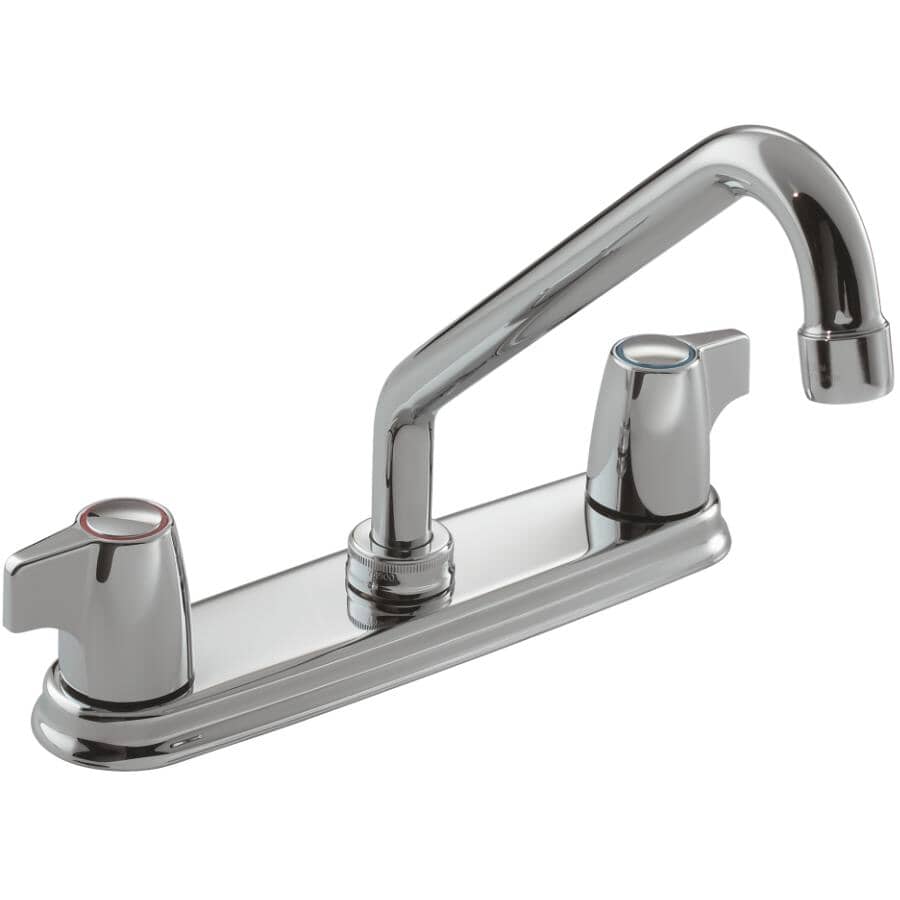 Manor 2 Handle Kitchen Faucet - Chrome