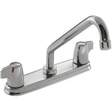 Manor 2 Handle Kitchen Faucet - Chrome
