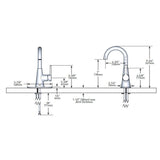 Mikah Single Handle Lavatory Faucet - Chrome