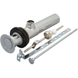 Pop-Up Sink Drain Assembly - with Overflow Opening, Chrome