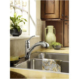 Renzo Single Handle Pull-Out Kitchen Faucet - Chrome