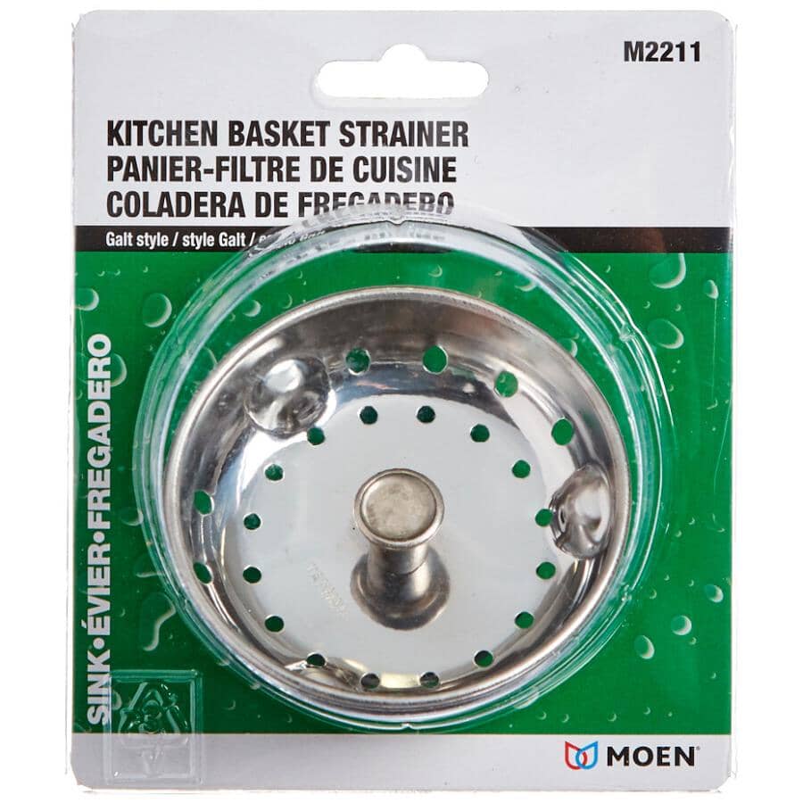 Sink Basket Strainer - Stainless Steel
