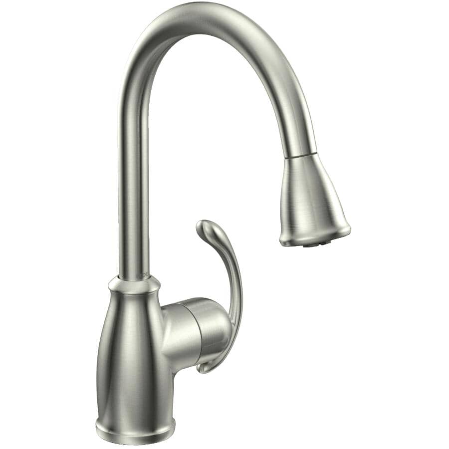 Terrace Single Handle Pull-Down Kitchen Faucet - Spot Resist Stainless Steel