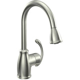 Terrace Single Handle Pull-Down Kitchen Faucet - Spot Resist Stainless Steel