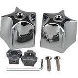 Universal Faucet Handles - Chrome, 2 Pack