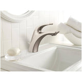 Zarina Single Handle Lavatory Faucet - Spot Resist Brushed Nickel