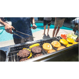 Clearview Stainless Steel Propane BBQ - 4 Burners + Side Burner