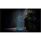 Metal Bird Cage Lantern - Blue, 15.75"