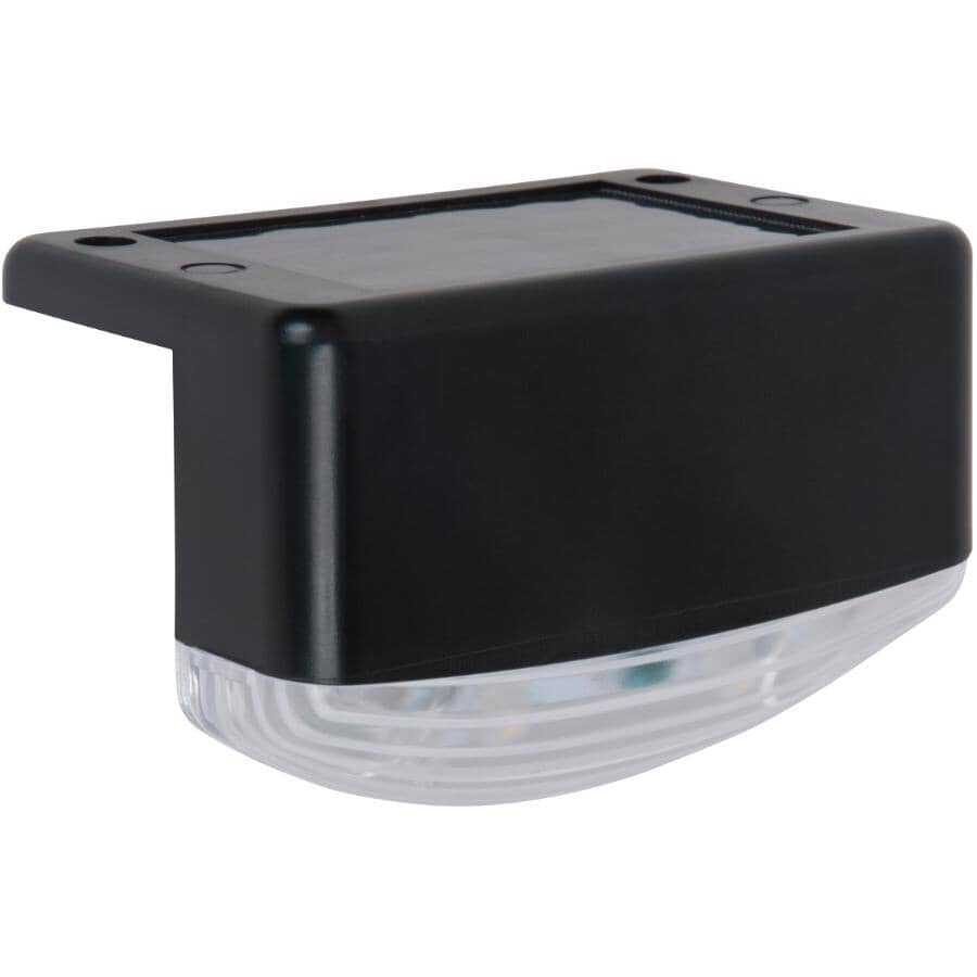 Railing Mount Solar Deck Lights - 2 Pack