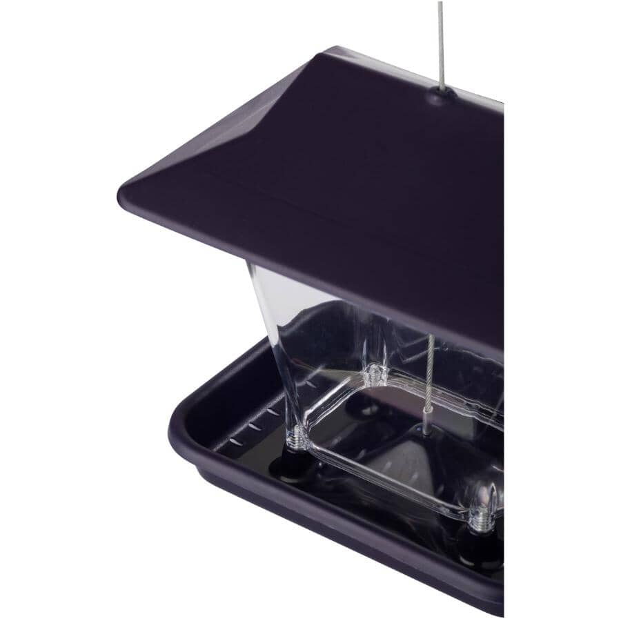 Ranch Hopper Bird Feeder - Purple, 1.7 lb Capacity