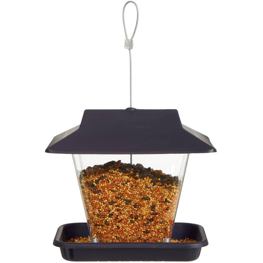 Ranch Hopper Bird Feeder - Purple, 1.7 lb Capacity