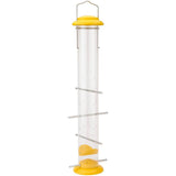 Topsy Tails Finch Bird Feeder - 1.5 lb Capacity, Yellow