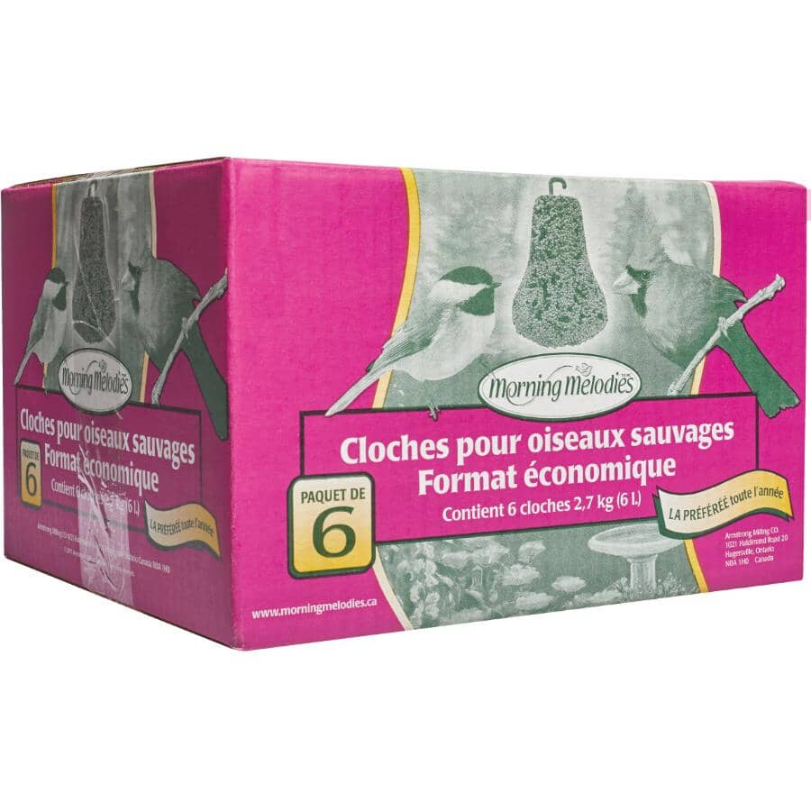 Wild Bird Food Bells - 6 Pack