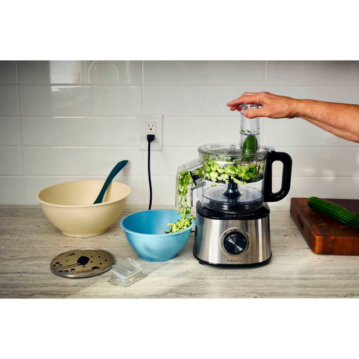 Acacia Wood Reversible Chopping Block - 13" x 2"