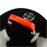 Compact Charcoal Bullet Smoker - Black, 376 sq. in.