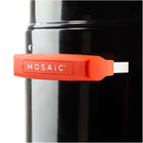 Compact Charcoal Bullet Smoker - Black, 376 sq. in.