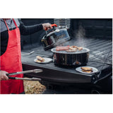 Compact Charcoal Bullet Smoker - Black, 376 sq. in.